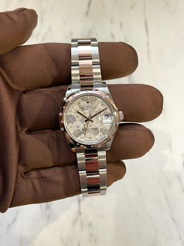 Rolex Datejust 31 Floral Diamonds Full Set 2023